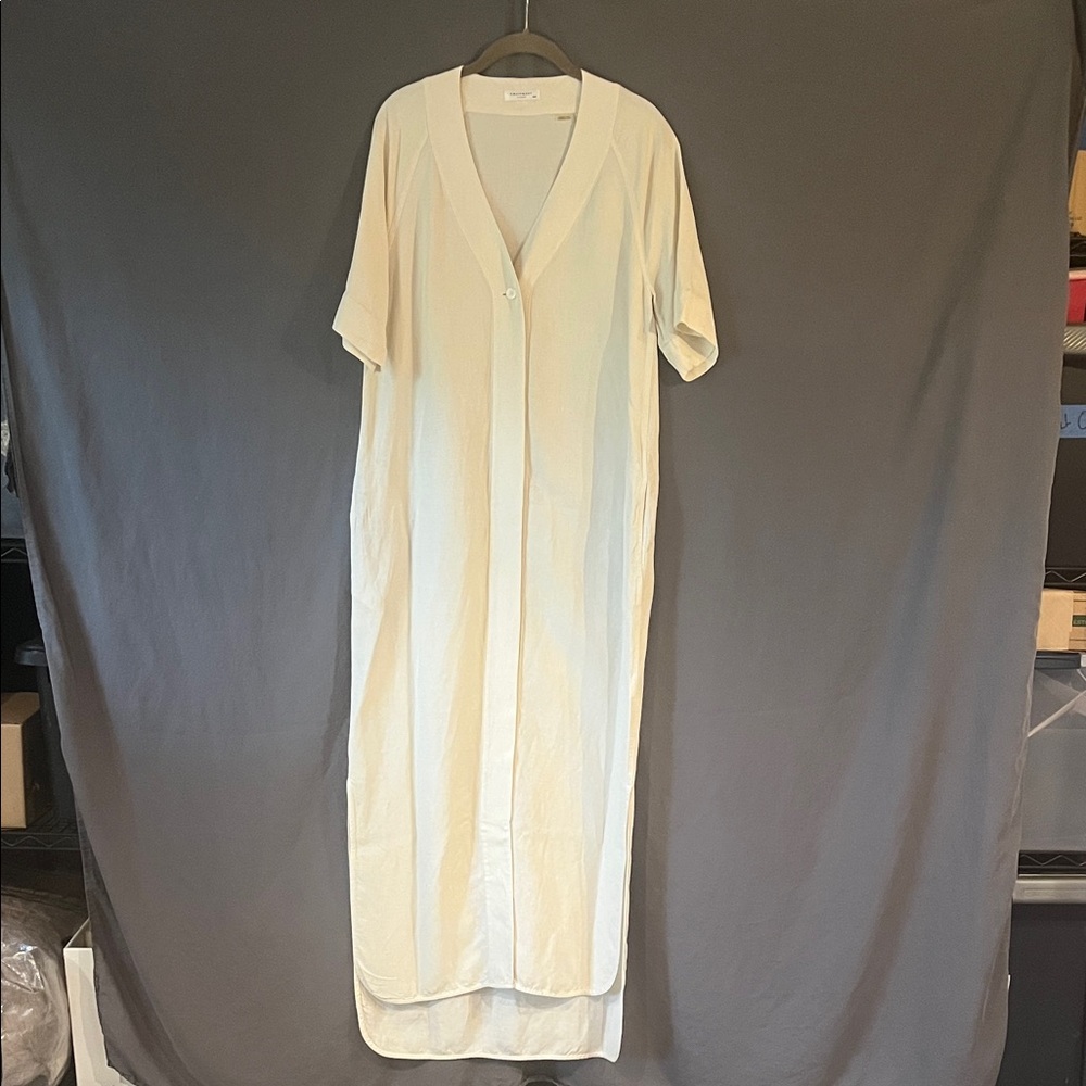 Equipment Cream Dress